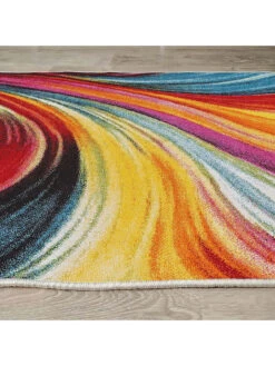 Kurzflor-Teppich In Bunt -Heimtextilien aberto design kurzflor teppich in bunt 4