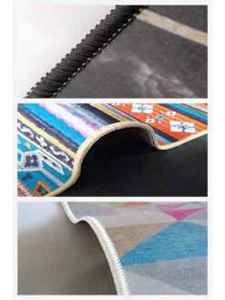 Kurzflor-Teppich In Bunt -Heimtextilien aberto design kurzflor teppich in bunt 6