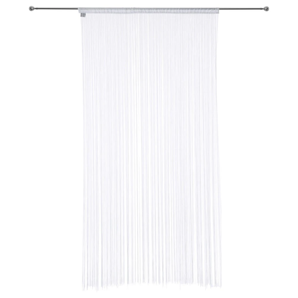 Fadenvorhang In Weiß 1 Fadenvorhang In Weiß