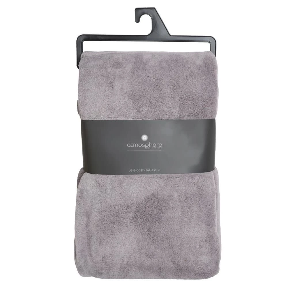 Fleecedecke In Grau 4 Fleecedecke In Grau – Bild 4