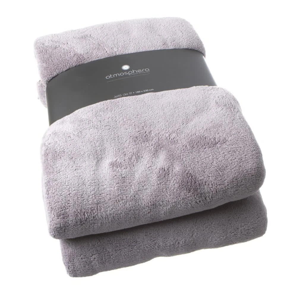 Fleecedecke In Grau 5 Fleecedecke In Grau – Bild 5