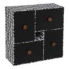 Mini-Kommode In Schwarz