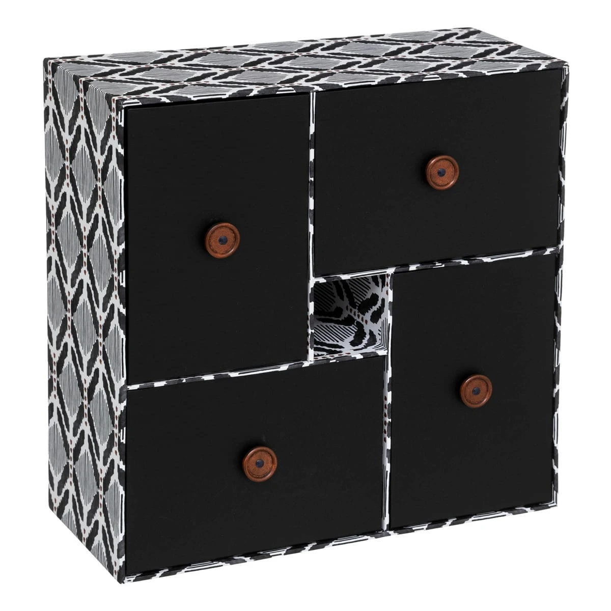 Mini-Kommode In Schwarz 1 Mini-Kommode In Schwarz