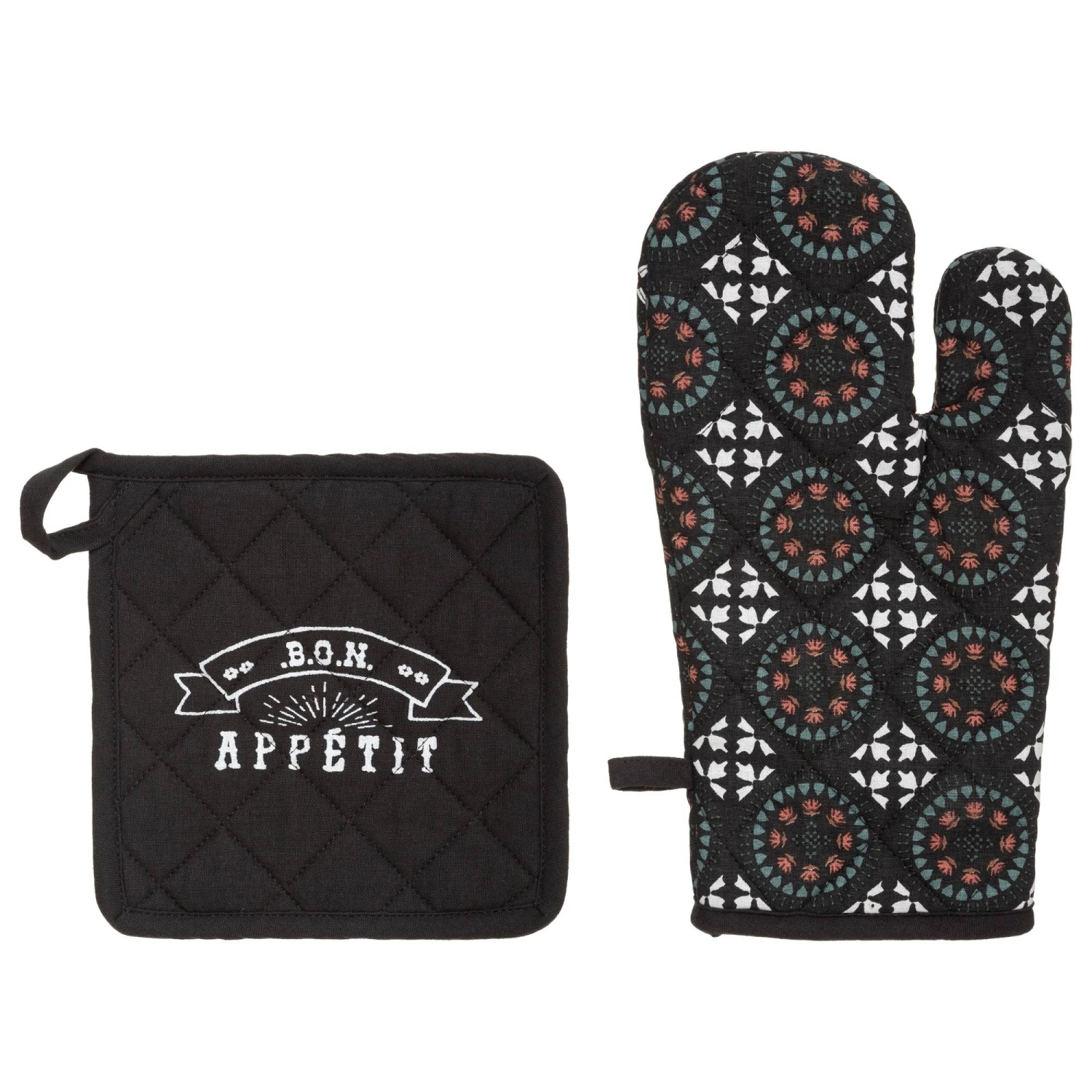 Ofenhandschuh In Schwarz 1 Ofenhandschuh In Schwarz