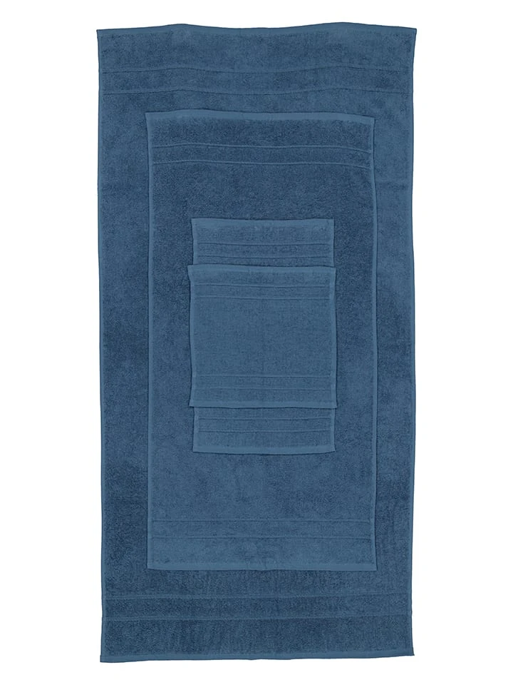 10tlg. Handtuch-Set In Blau 2 10tlg. Handtuch-Set In Blau – Bild 2