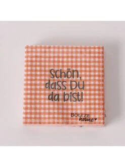 3er-Set: Servietten "Physalis" In Orange - 3x 20 Stück -Heimtextilien boltze 3er set servietten physalis in orange 3x 20 stuck 2