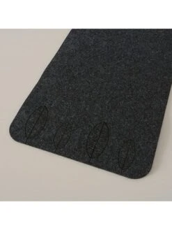 3er-Set: Tischläufer 'Blata' In Grau/ Anthrazit/ Orange -Heimtextilien boltze 3er set tischlaufer blata in grau anthrazit orange 2