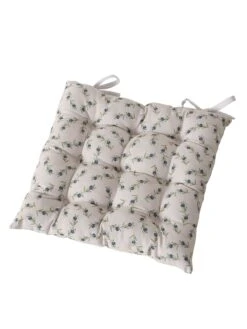 Sitzkissen "Olivia" In Creme - (L)40 X (B)40 Cm