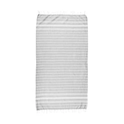 Hamamtuch L 170 X B 90cm SURFSIDE In Hellgrau 8 Hamamtuch L 170 X B 90cm SURFSIDE In Hellgrau -Heimtextilien butlers hamamtuch l 170 x b 90cm surfside in hellgrau 2