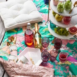 Picknickdecke Japan B 140 X T 180cm PICNIC DELUXE In Bunt -Heimtextilien butlers picknickdecke japan b 140 x t 180cm picnic deluxe in bunt 7