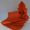 12er-Set: Servietten "Coton" In Orange
