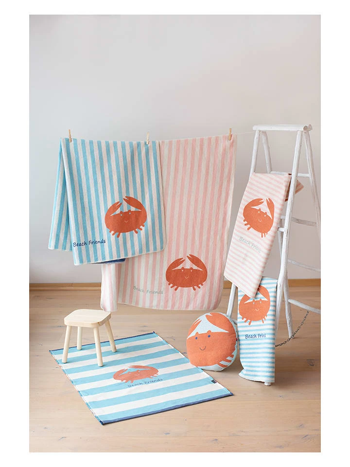 Kissen "Juwel - Krabbe" In Orange/ Türkis 4 Kissen "Juwel - Krabbe" In Orange/ Türkis – Bild 4