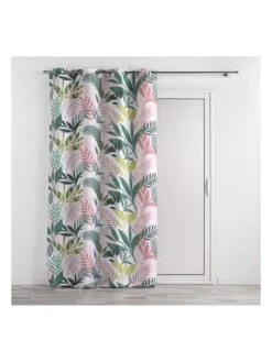 Gardine "Sweet Fantasy" In Rosa/ Grün