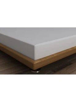 Renforcé-Spannbettlaken In Grau