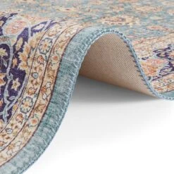 Kurzflor Teppich Keshan Maschad Jade 9 Kurzflor Teppich Keshan Maschad Jade -Heimtextilien elle decoration kurzflor teppich keshan maschad jade 3