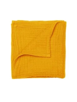 Fillikid Babydecke "Soft" In Ocker - (L)85 X (B)85 Cm -Heimtextilien fillikid babydecke soft in ocker l 85 x b 85 cm 3