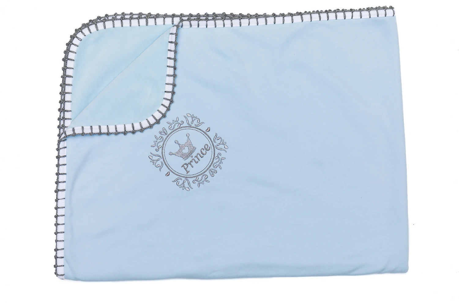 Fillikid Kuscheldecke Prince, Blau, 75x100 Cm 2 Fillikid Kuscheldecke Prince, Blau, 75x100 Cm – Bild 2
