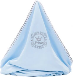 Fillikid Kuscheldecke Prince, Blau, 75x100 Cm