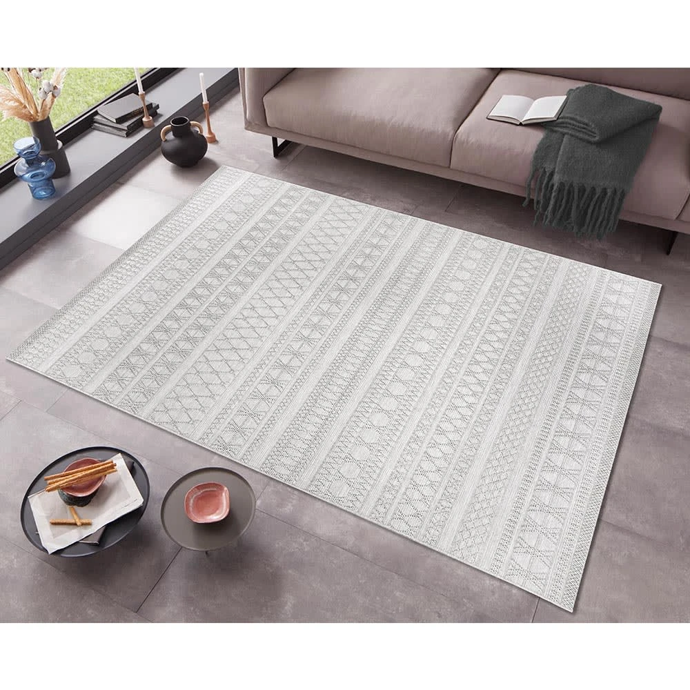 Flachgewebe Teppich Khawa Creme 4 Flachgewebe Teppich Khawa Creme – Bild 4