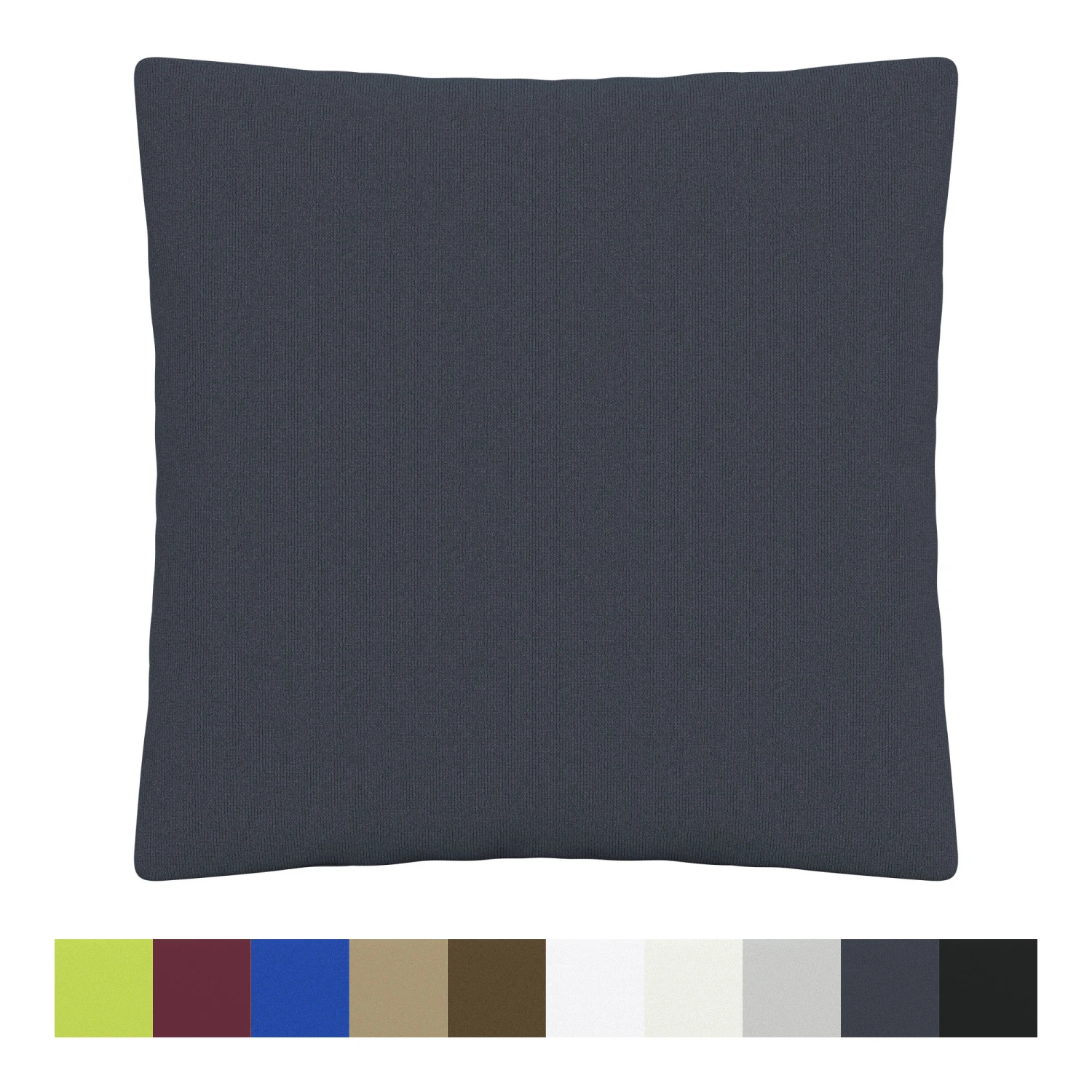 2er Set Jersey Kissenhüllen JESBERG In Farbe Anthrazit 2 2er Set Jersey Kissenhüllen JESBERG In Farbe Anthrazit – Bild 2