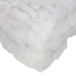 Edle Wohndecke LUXURY In Farbe Silver (hellgrau) -Heimtextilien gmd living edle wohndecke luxury in farbe silver hellgrau 2