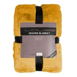 Wohndecke HEAVEN In Felloptik In Gelb -Heimtextilien gmd living wohndecke heaven in felloptik in gelb 2