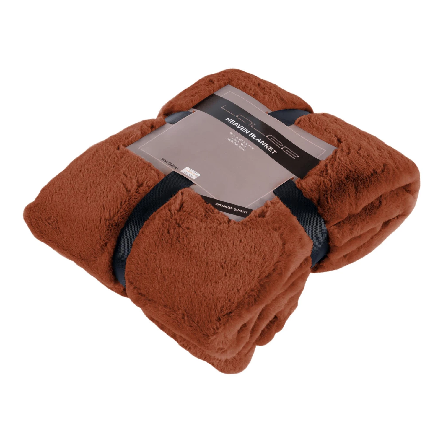 Wohndecke HEAVEN In Felloptik In Rotbraun 2 Wohndecke HEAVEN In Felloptik In Rotbraun – Bild 2