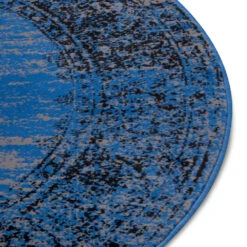 Kurzflor Teppich Méridional Jeansblau -Heimtextilien hanse home kurzflor teppich meridional jeansblau 3