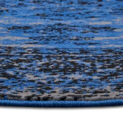 Kurzflor Teppich Méridional Jeansblau -Heimtextilien hanse home kurzflor teppich meridional jeansblau 4