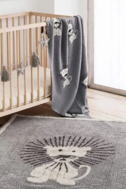 Teppich "Lion" In Beige/Grau - 120x160 Cm -Heimtextilien happy decor kids teppich lion in beige grau 120x160 cm 6