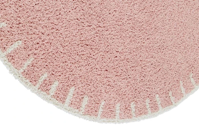 Teppich "Sky Shades" In Rosa - Ø 120 Cm 2 Teppich "Sky Shades" In Rosa - Ø 120 Cm – Bild 2