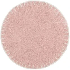 Teppich "Sky Shades" In Rosa - Ø 120 Cm