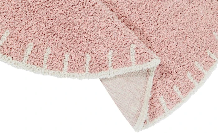 Teppich "Sky Shades" In Rosa - Ø 120 Cm 5 Teppich "Sky Shades" In Rosa - Ø 120 Cm – Bild 5