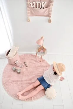 Teppich "Sky Shades" In Rosa - Ø 120 Cm 17 Teppich "Sky Shades" In Rosa - Ø 120 Cm -Heimtextilien happy decor kids teppich sky shades in rosa o 120 cm 7