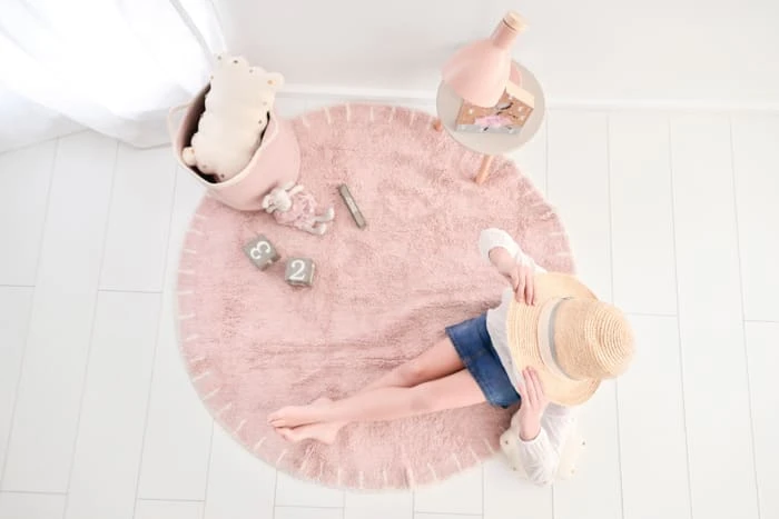 Teppich "Sky Shades" In Rosa - Ø 120 Cm 9 Teppich "Sky Shades" In Rosa - Ø 120 Cm – Bild 9