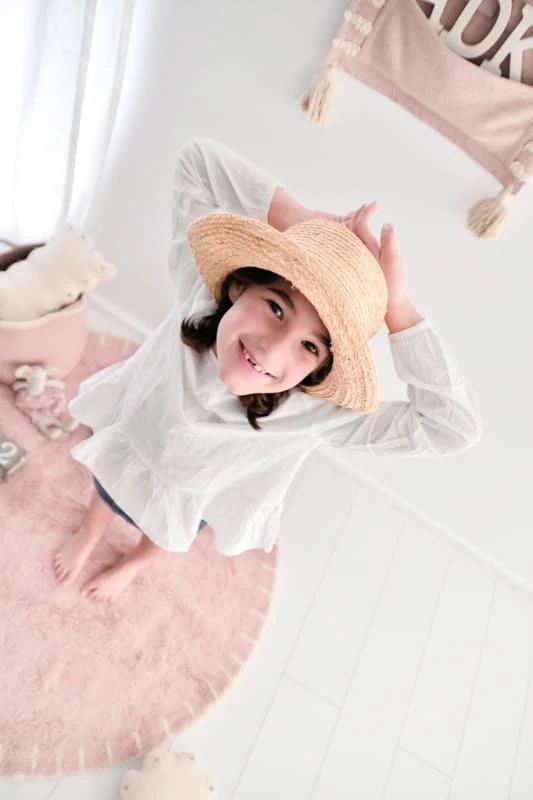 Teppich "Sky Shades" In Rosa - Ø 120 Cm 10 Teppich "Sky Shades" In Rosa - Ø 120 Cm – Bild 10