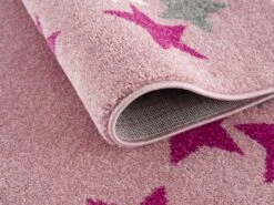 Kinderteppich SPRING Rosa/silbergrau 7 Kinderteppich SPRING Rosa/silbergrau -Heimtextilien happy rugs kinderteppich spring rosa silbergrau 2