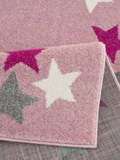 Kinderteppich SPRING Rosa/silbergrau 8 Kinderteppich SPRING Rosa/silbergrau -Heimtextilien happy rugs kinderteppich spring rosa silbergrau 3