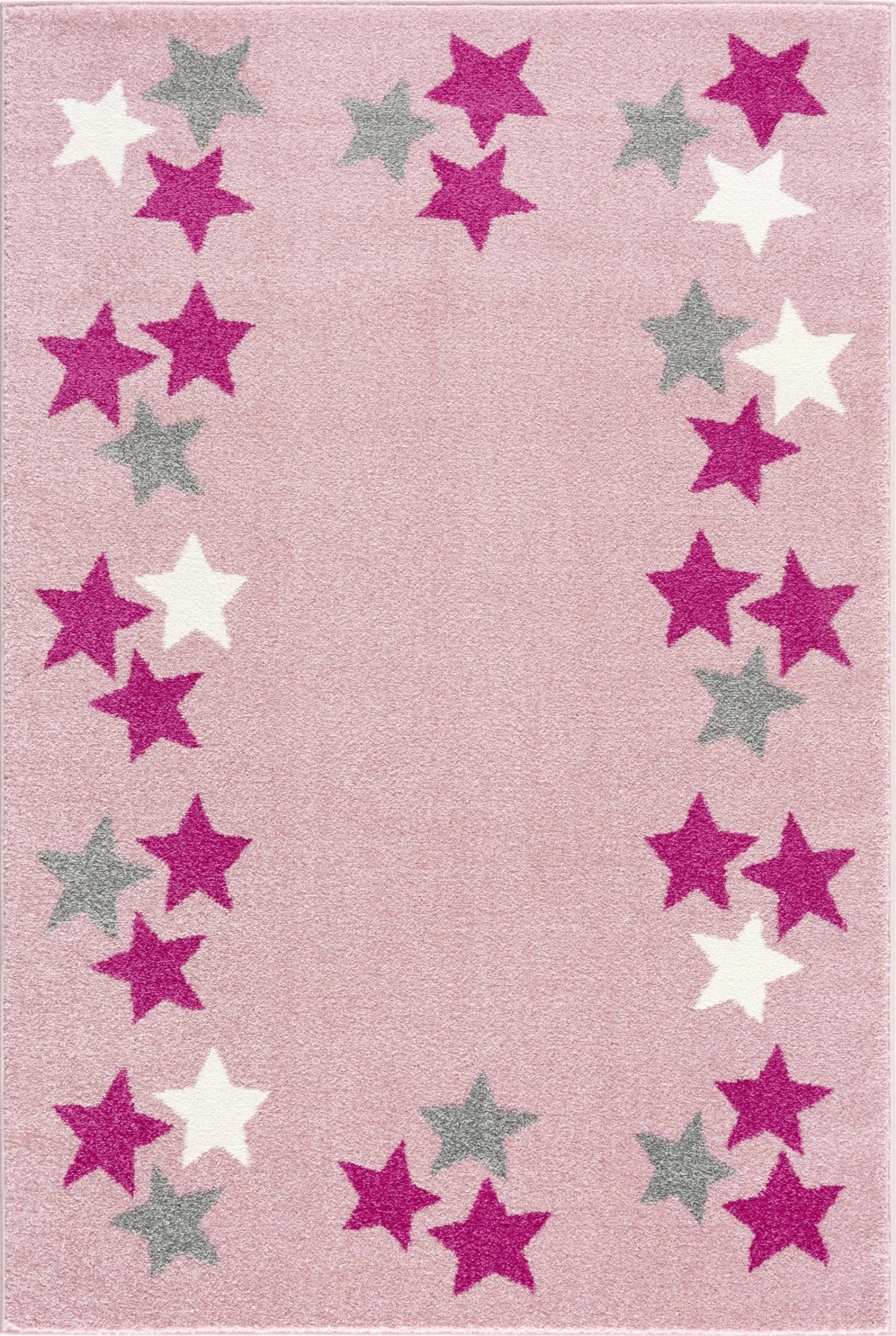 Kinderteppich SPRING Rosa/silbergrau 1 Kinderteppich SPRING Rosa/silbergrau