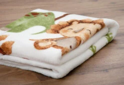 Herding Dinos Microfaserflausch-Decke, 75 X 200 Cm -Heimtextilien herding dinos microfaserflausch decke 75 x 200 cm 2