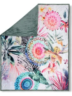 HIP Plaid "Verda" In Grau/ Bunt -Heimtextilien hip plaid verda in grau bunt 2