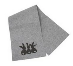 Spar-Set 2x Tischläufer "Hasentrio", 40 X 140 Cm In Grau 9 Spar-Set 2x Tischläufer "Hasentrio", 40 X 140 Cm In Grau -Heimtextilien homeliving spar set 2x tischlaufer hasentrio 40 x 140 cm in grau 4