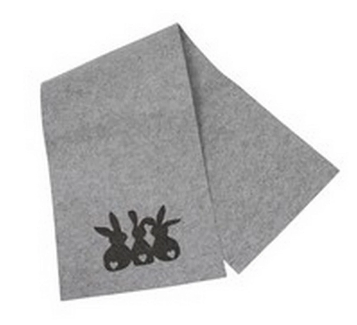 Spar-Set 2x Tischläufer "Hasentrio", 40 X 140 Cm In Grau 5 Spar-Set 2x Tischläufer "Hasentrio", 40 X 140 Cm In Grau – Bild 5