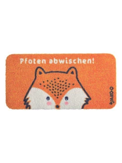 Fußmatte In Orange - (B)30 X (L)60 Cm