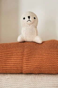 Jollein Decke, 75 X 100 Cm, Basic Knit Caramel -Heimtextilien jollein decke 75 x 100 cm basic knit caramel 2