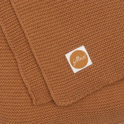 Jollein Decke, 75 X 100 Cm, Basic Knit Caramel -Heimtextilien jollein decke 75 x 100 cm basic knit caramel 4