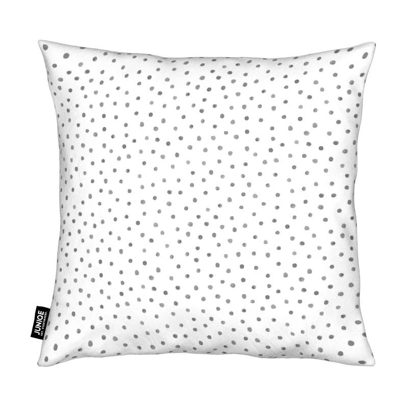 Kissen "Grey Watercolor Dots" In Grau 2 Kissen "Grey Watercolor Dots" In Grau – Bild 2