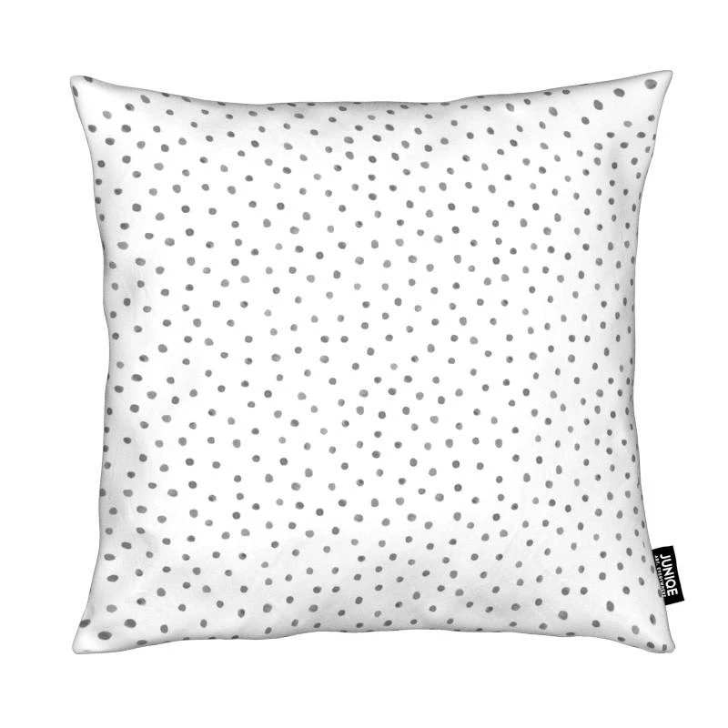 Kissen "Grey Watercolor Dots" In Grau 1 Kissen "Grey Watercolor Dots" In Grau