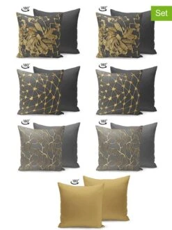 7er-Set: Kissenhüllen In Bunt