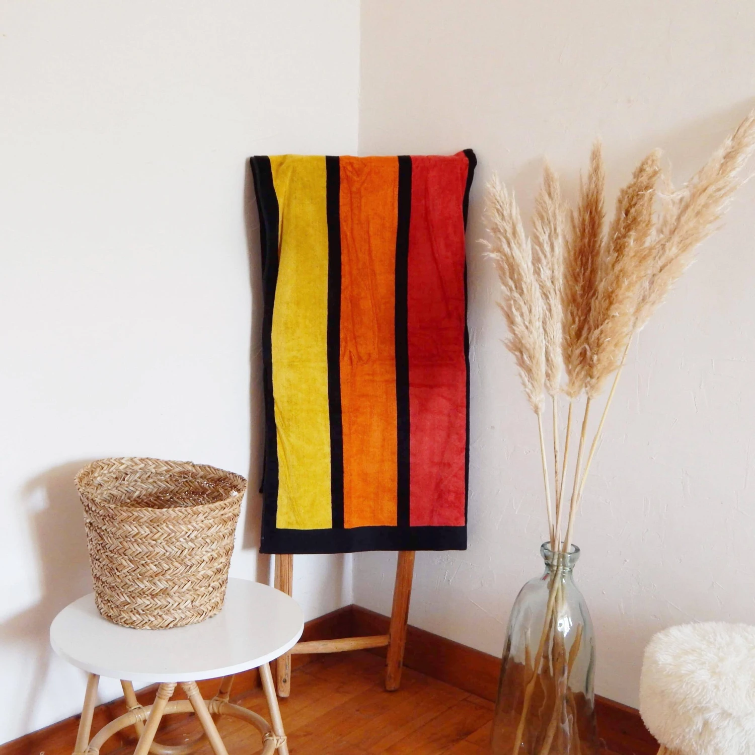 Strandtuch "Happy Chic" In Bunt - (L)175 X (B)100 Cm 2 Strandtuch "Happy Chic" In Bunt - (L)175 X (B)100 Cm – Bild 2